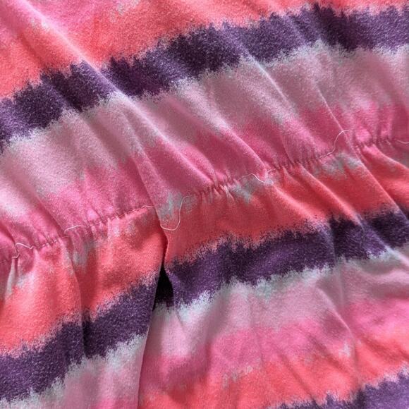 Girls Summer Sundress Set Yellow Floral & Pink Purple Tie Dye size 5 - Picture 7 of 8